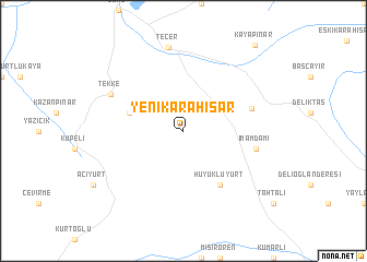 map of Yenikarahisar