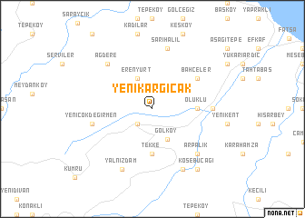 map of Yenikargıcak