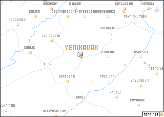 map of Yenikavak