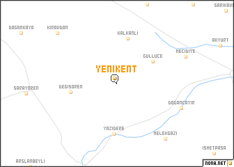 map of Yenikent