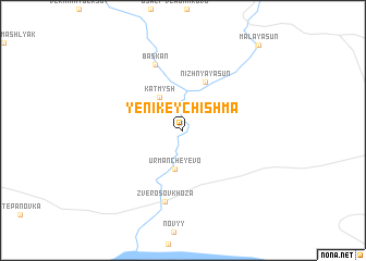 map of Yenikey Chishma
