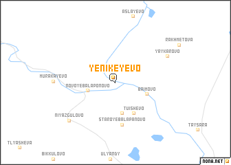 map of Yenikeyevo