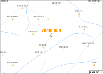 map of Yenikışla