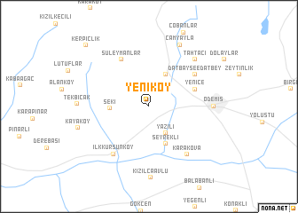 map of Yeniköy