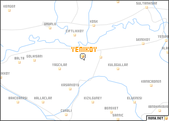 map of Yeniköy