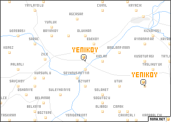 map of Yeniköy