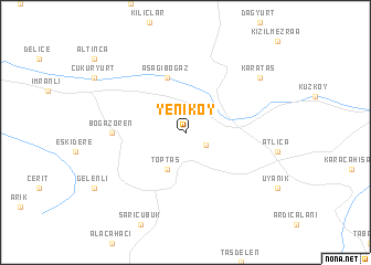 map of Yeniköy