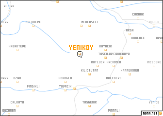 map of Yeniköy