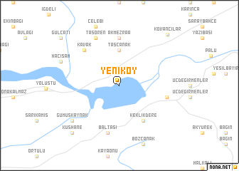 map of Yeniköy