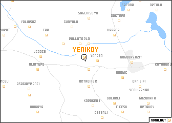 map of Yeniköy