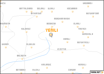 map of Yenili