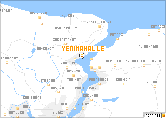 map of Yenimahalle