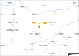 map of Yenipınar