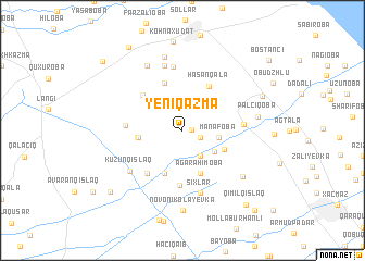 map of Yeni Qazma