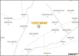 map of Yeniyapan