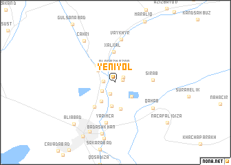 map of Yeniyol