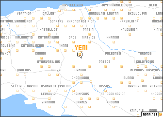 map of Yení