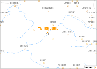 map of Yen Khuong