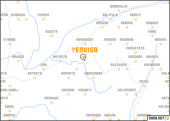 map of Yenkisa