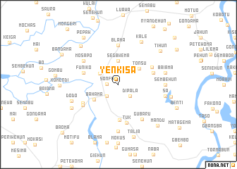 map of Yenkisa