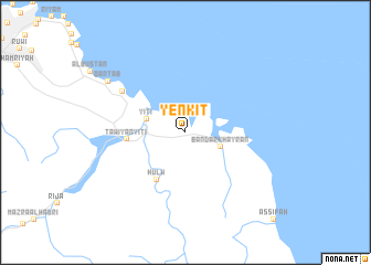 map of Yenkit