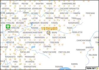 map of Yen-kuan