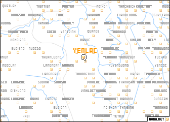 map of Yên Lạc