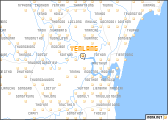 map of Yên Lăng