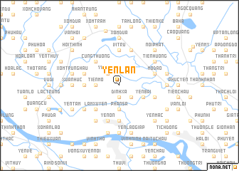 map of Yên Lan