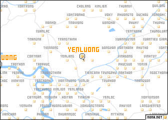 map of Yên Lương