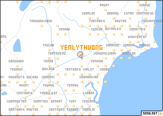 map of Yên Lý Thượng