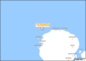 map of Yenmanu