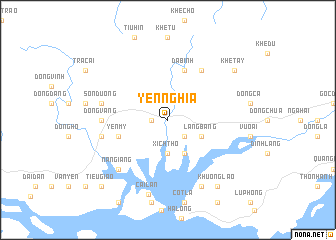 map of Yên Nghĩa
