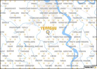 map of Yên Ngưu