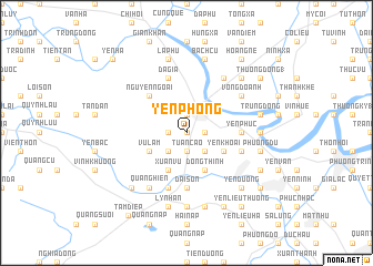 map of Yên Phong