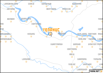 map of Yên Phúc