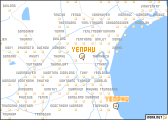 map of Yên Phú