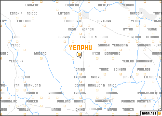 map of Yên Phú