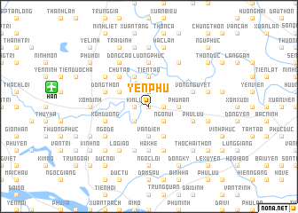 map of Yên Phú