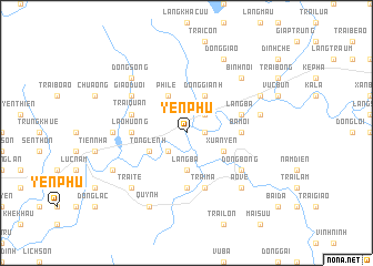 map of Yên Phú