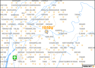 map of Yen-pu