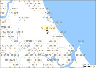 map of Yen Tập