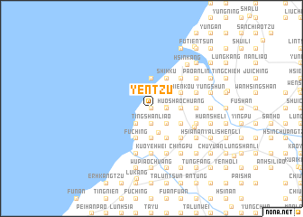 map of Yen-tzu