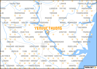 map of Yên Vực Thượng