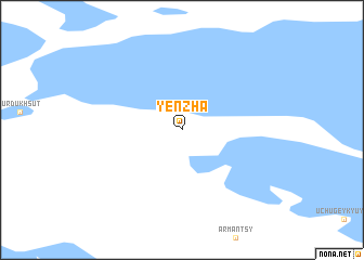 map of Yenzha