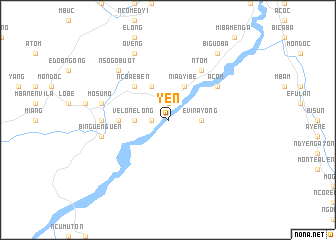 map of Yen