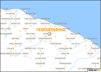 map of Yeorgandaíika