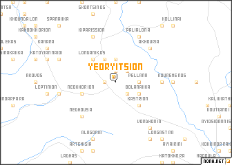 map of Yeoryítsion