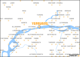 map of Yepadaing