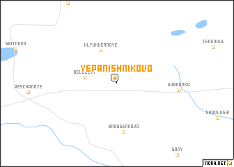 map of Yepanishnikovo
